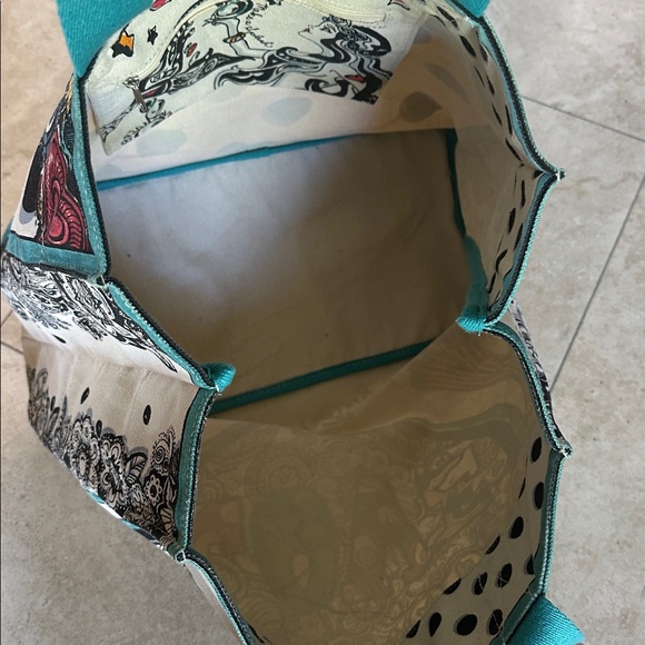 Brighton 50th Anniversary “Summer of Love” Tote Bag • Gigantic! EUC - Picture 6 of 9